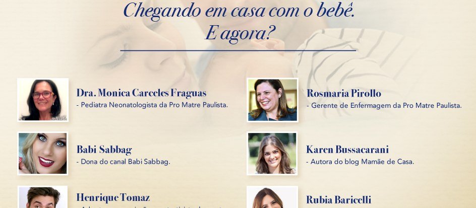 O bebê em casa: e agora?