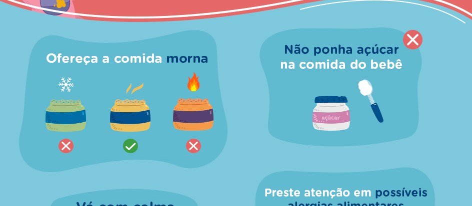 A papinha do bebê: cuidados na hora do preparo