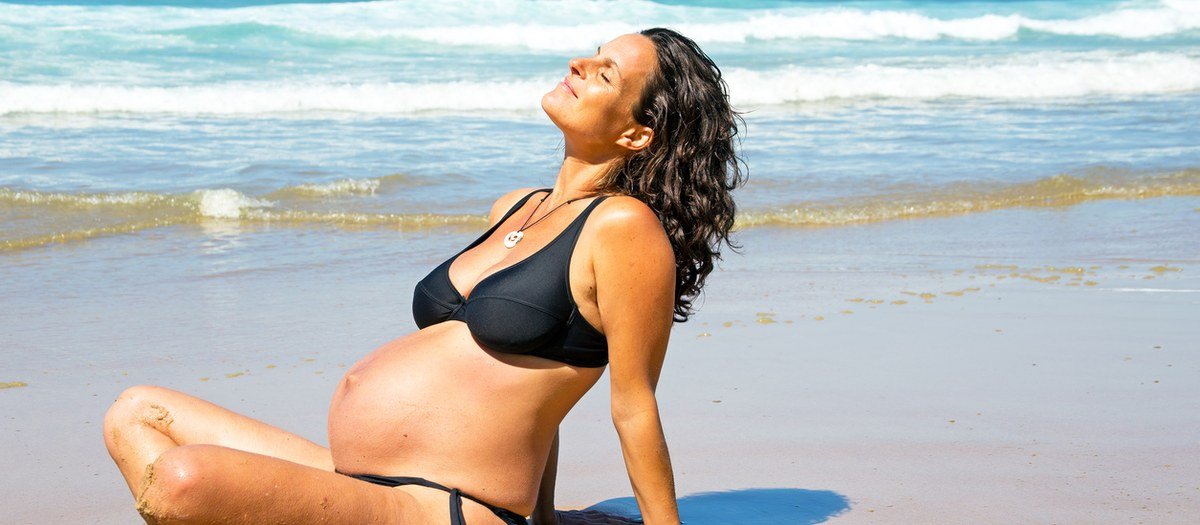 Gravidez no Verão: Cuidados na Praia